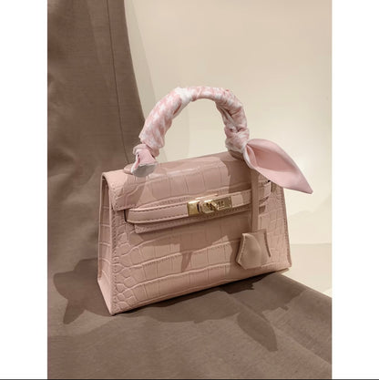 Elegant Small Square kelly Handbag, Fashionable and Exquisite Shoulder Crossbody Bag 💕