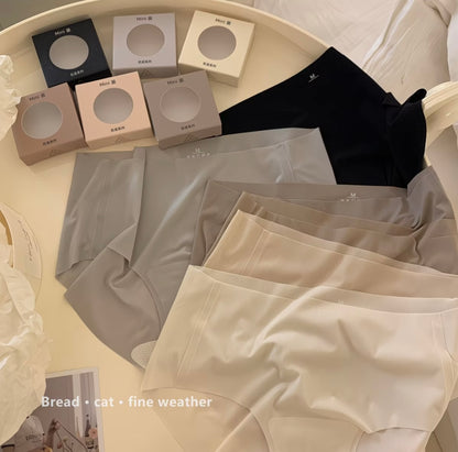 6-Pack Women's Seamless Underwear, Summer Ultra-Thin Comfortable Panties, Mini Size in Boxed Set