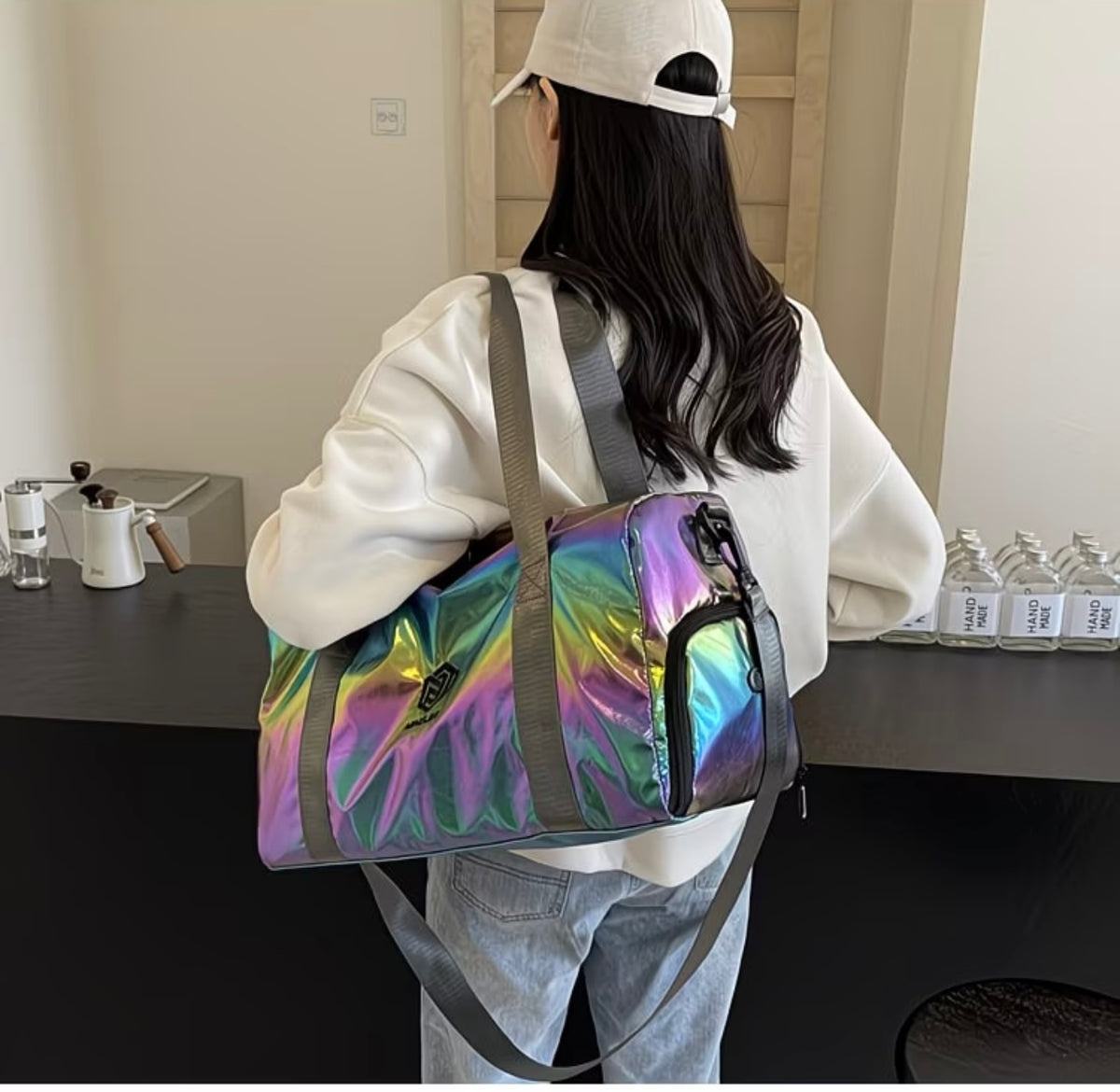 Gradient Large Capacity stylish travel bag premium quality