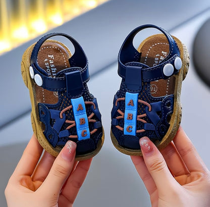 Closed-Toe Soft-Soled Toddler Walking Shoes, Non-Slip
Beach Sports Shoes