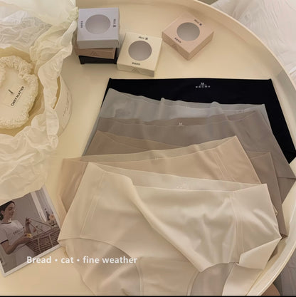 6-Pack Women's Seamless Underwear, Summer Ultra-Thin Comfortable Panties, Mini Size in Boxed Set