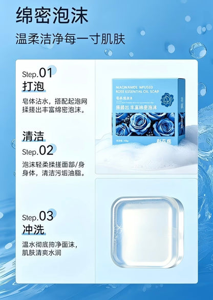 Bestseller New 2-in-1 Niacinamide Handmade Cleansing Soap for Face & Body