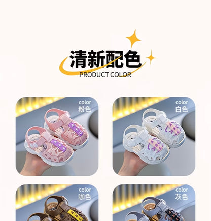 Closed-Toe Soft-Soled Toddler Walking Shoes, Non-Slip
Beach Sports Shoes