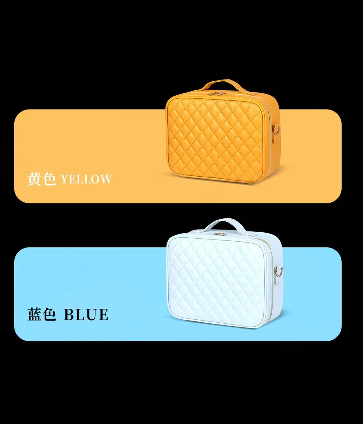 Premium TOBOX Ankola Makeup Bag with LED Mirror