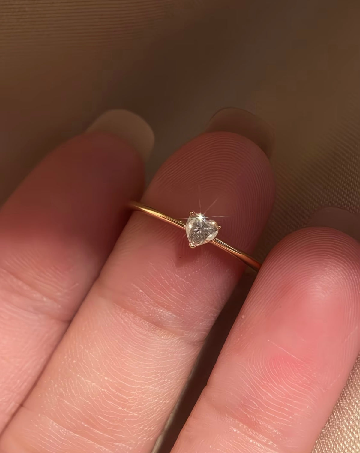 Heart-shaped Niche High-end Light Luxury Design with Elegant Vibe,
2026 New Delicate Index Finger Ring 💍 ❤️