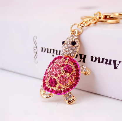 Exquisite Cute Turtle Car Keychain -
Bag Accessory, Key Ring, Bag
Charm Gift 🐢