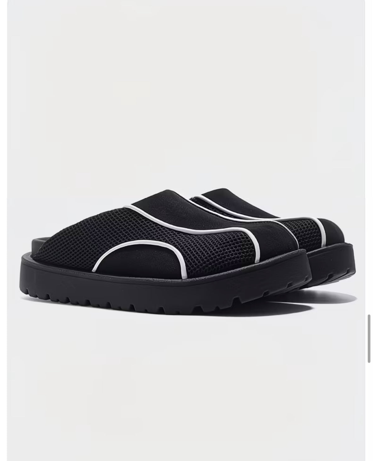 Slip-On Mules for Outdoor
Wear, Thick-Soled Closed-Toe Loafers, Easy-to-Wear Unisex Summer Shoes