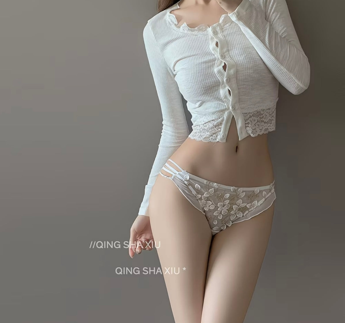 Japanese-style Embroidered Sweet Underwear for Women