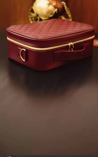 Premium TOBOX Ankola Makeup Bag with LED Mirror